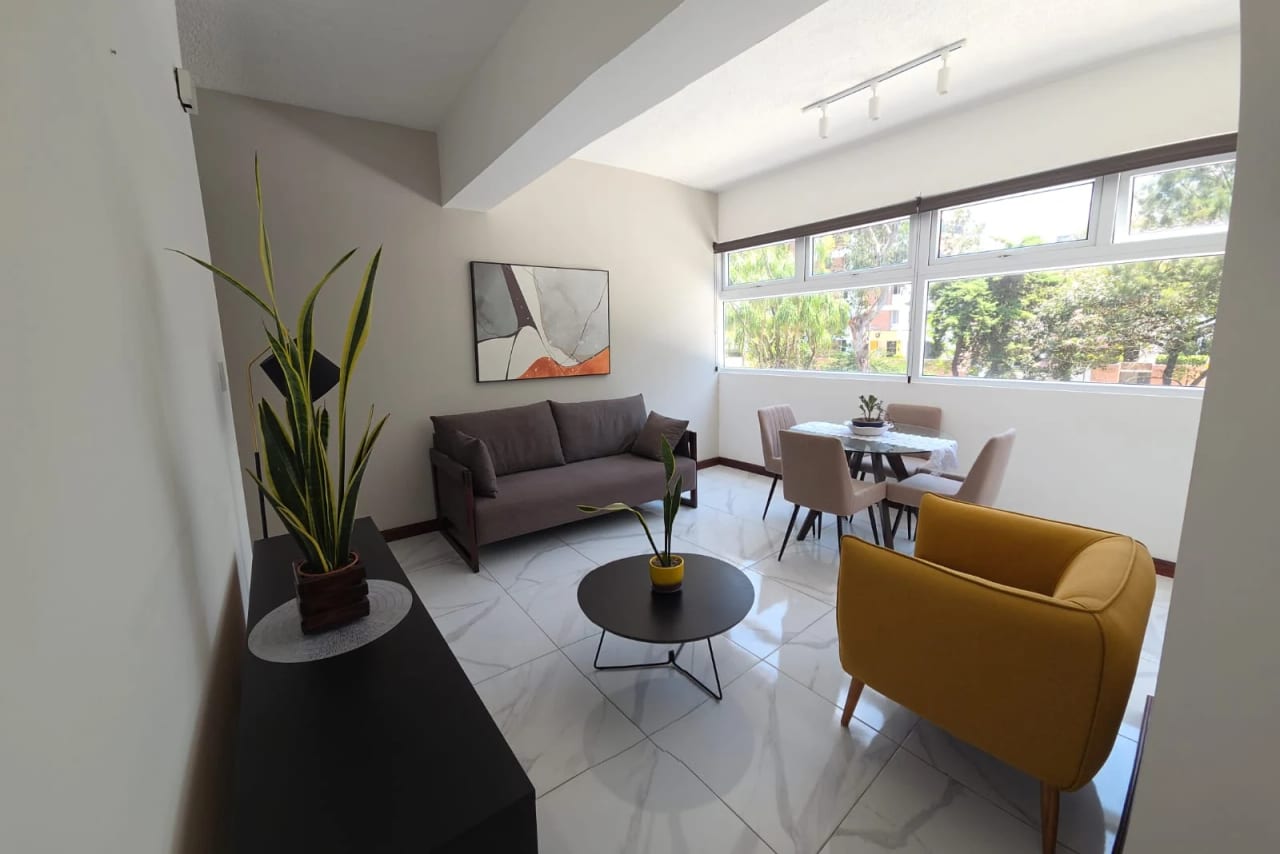 Rento Apto Amueblado Zona 13 Vistalago REF.6926 *60 M2, 1 Hab, 1 Baño, 1 Parqueo, Q.5000* — Apartamento en Alquiler en Zona 13, Guatemala, Ciudad — foto 4 de 14
