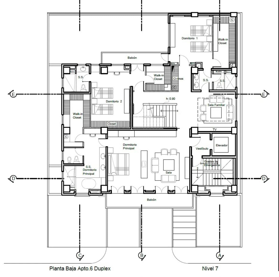 Apartamento de 4 habitaciones con 452 mts. en zona 14 — Apartamento en Alquiler en Zona 14, Guatemala, Ciudad — foto 9 de 10