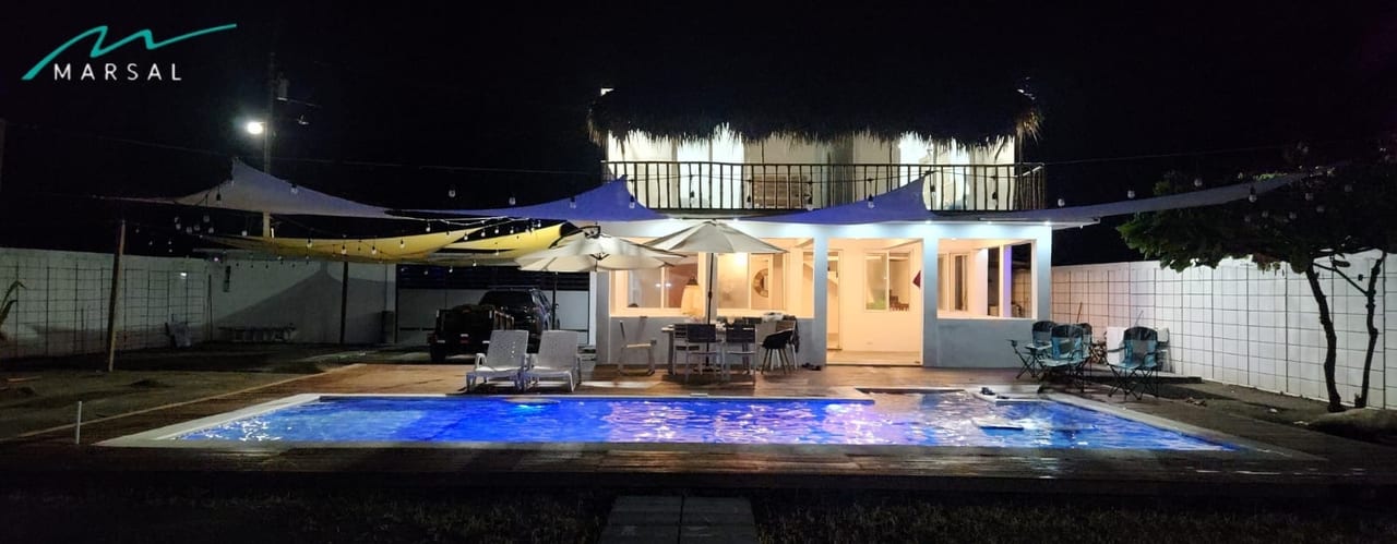 Casa vacacional en Sipacate, frente al mar — Casa vacacional en Venta en Sipacate, Escuintla — foto 13 de 17