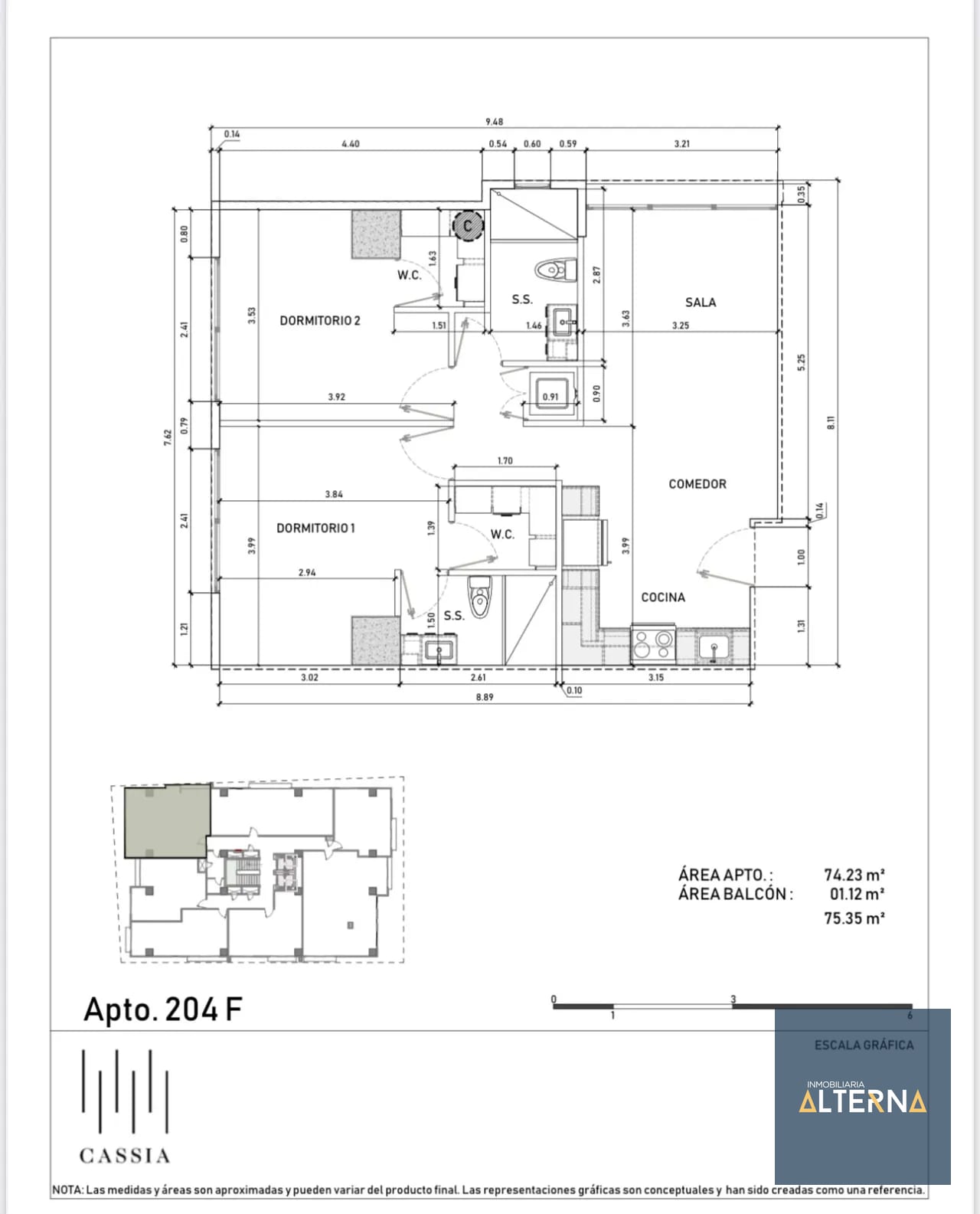 Apartamento en Renta Zona 15 Vista Hermosa 1 — Apartamento en Alquiler en Zona 15, Guatemala, Ciudad — foto 7 de 17