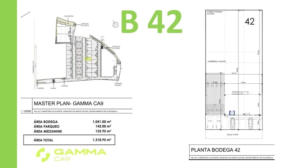 Bodegas en Alquiler Gamma CA9, Km. 28.7 Norte Amatitlan. — Bodega / Ofibodega en Alquiler en Amatitlán, Guatemala, Ciudad — foto 8 de 16