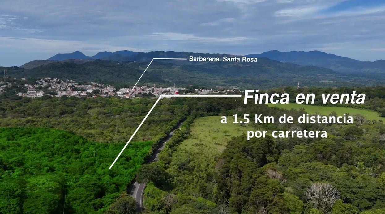 Inversión para Proyecto Inmobiliario - Terreno Rústico en Venta — Terreno en Venta en Barberena, Santa Rosa — foto 2 de 3