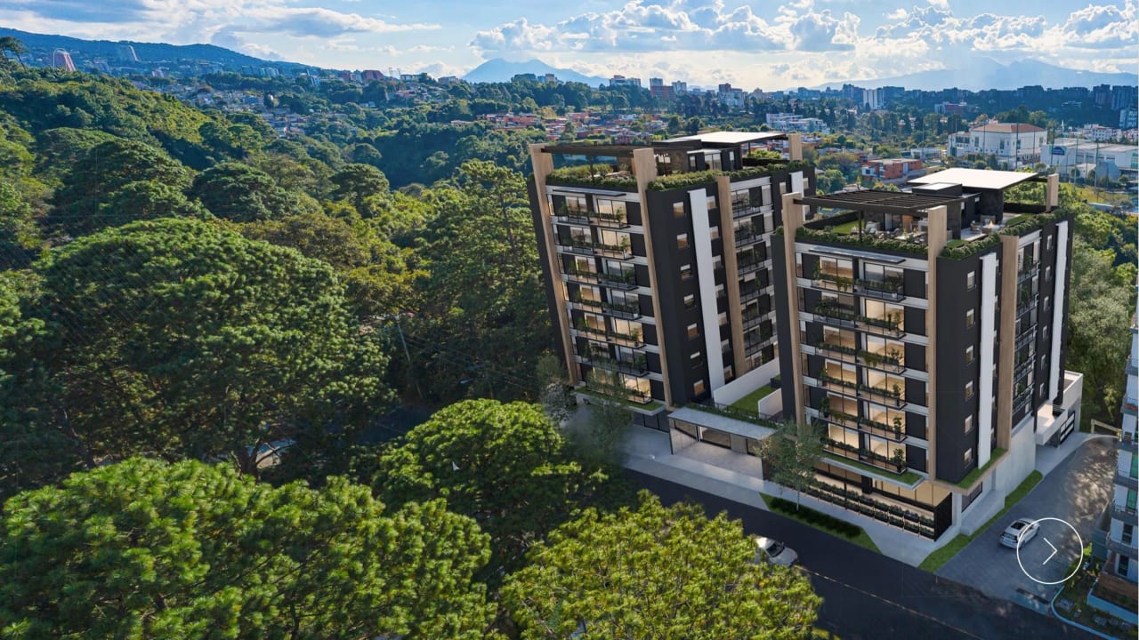 Apartamentos con terraza en Kanajuyú, Zona 16 (Opción 1) — Apartamento en Venta en Zona 16, Guatemala, Ciudad — foto 1 de 11
