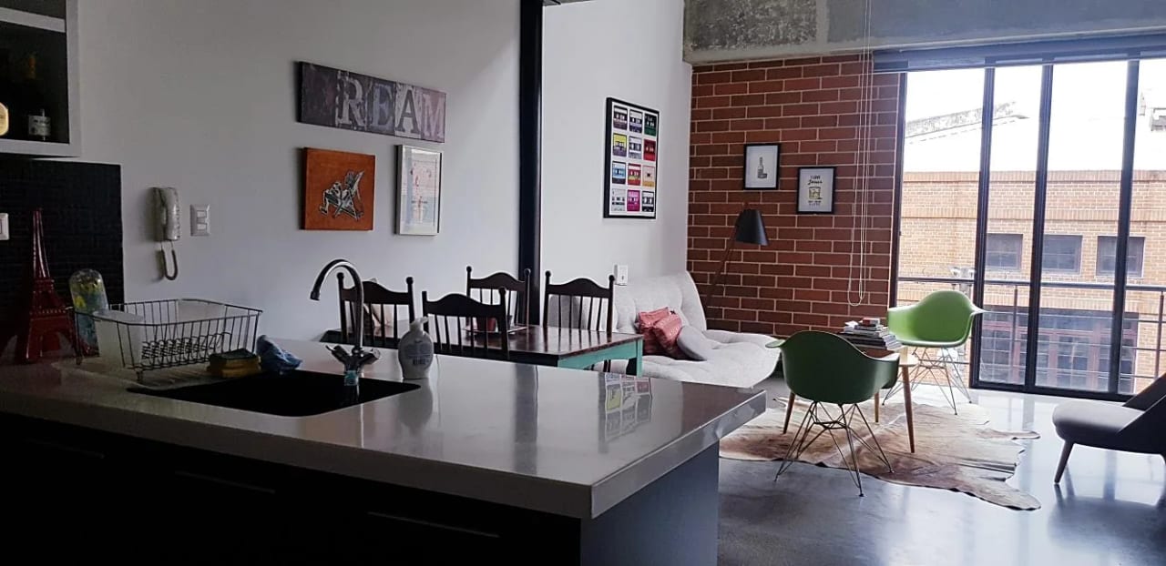Loft amueblado en Zona 4 — Apartamento en Alquiler en Zona 4, Guatemala, Ciudad — foto 3 de 9