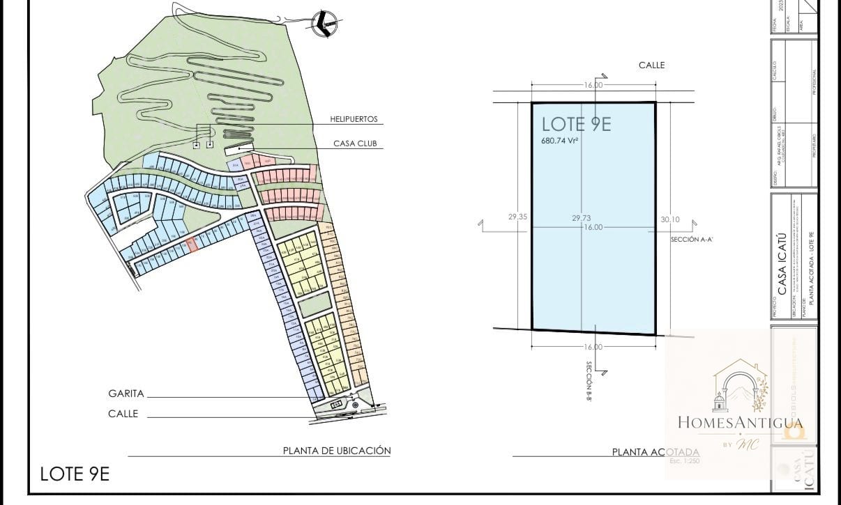 TERRENO RESIDENCIAL EN VENTA Casa Icatu | Antigua Guatemala — Terreno en Venta en Antigua, Sacatepéquez — foto 7 de 8