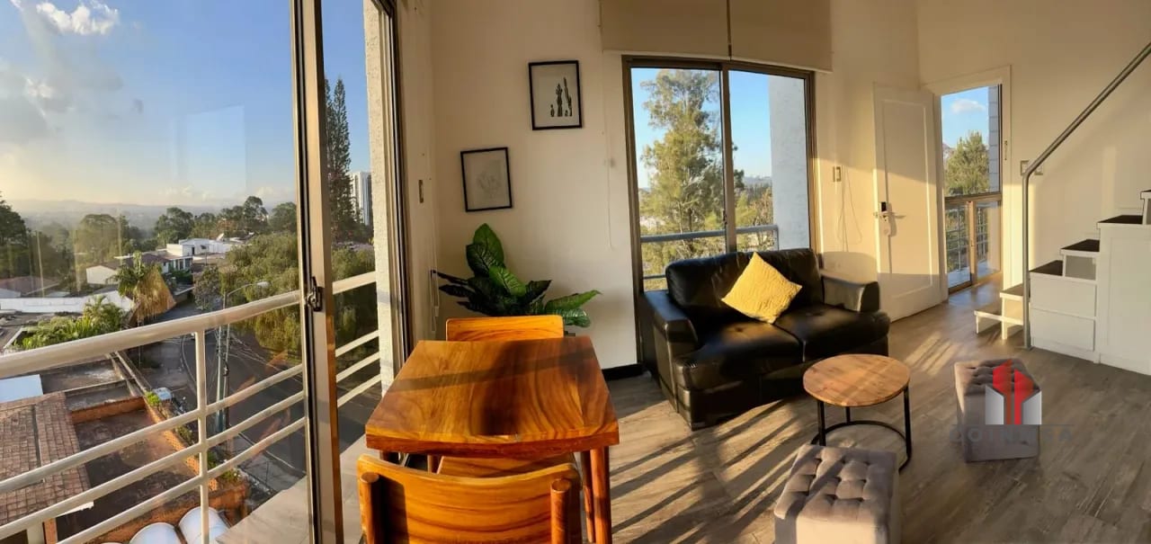 Apartamento amueblado Tipo Loft en renta zona 15 / Adamant — Apartamento en Alquiler en Adamant, Zona 15, Guatemala, Ciudad — foto 1 de 12