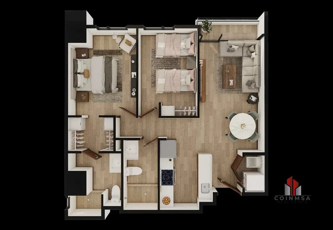 Apartamento en Renta zona 13 / Essenza — Apartamento en Alquiler en Zona 13, Guatemala, Ciudad — foto 9 de 14