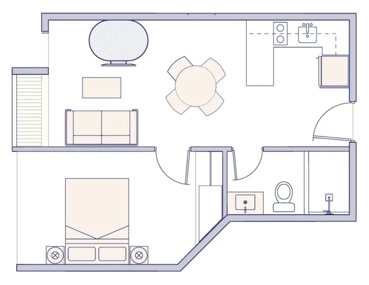 APARTAMENTO AMUEBLADO EN VENTA EDIFICIO SEPTIMO ZONA 4 — Apartamento en Venta en Séptimo, Zona 4, Guatemala, Ciudad — foto 11 de 13