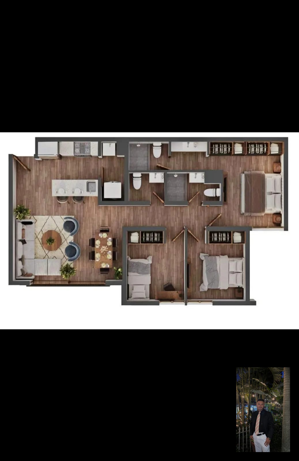 bello apartamento en venta, exclusivo en zona 16 — Apartamento en Venta en Zona 16, Guatemala, Ciudad — foto 13 de 15