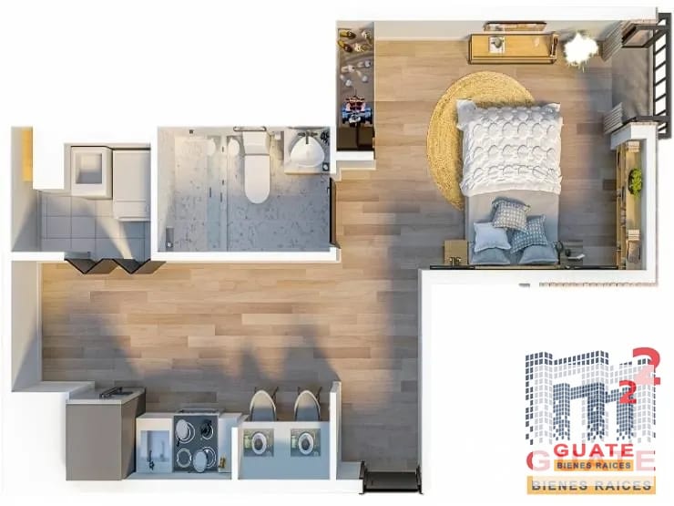 Apartamento en Venta, Zona 05 — Apartamento en Venta en Zona 5, Guatemala, Ciudad — foto 1 de 12