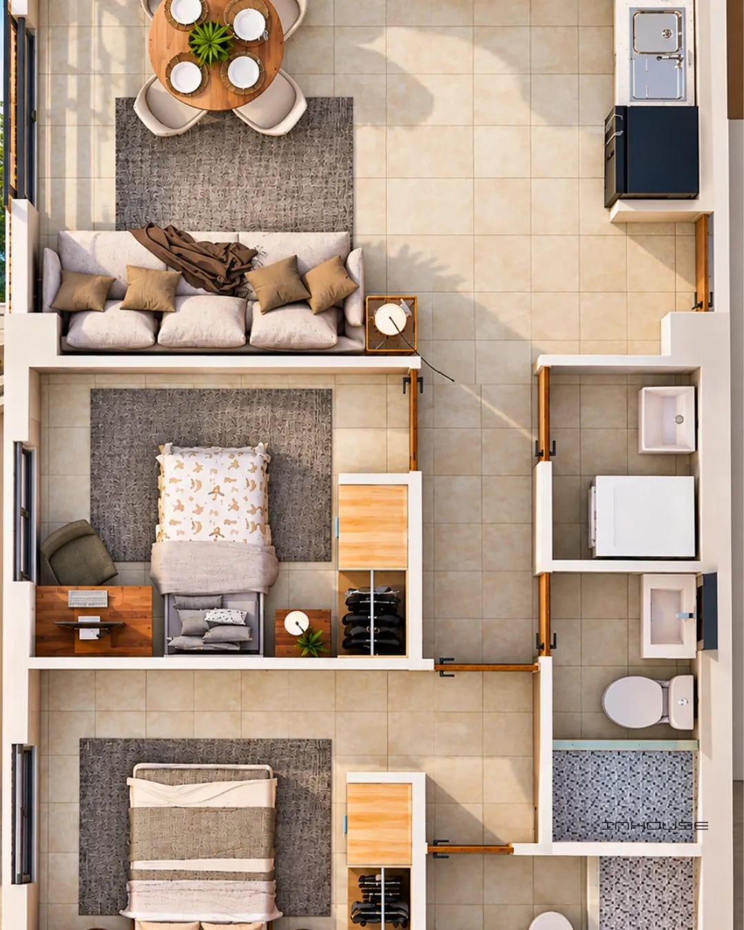 Apartamento en Venta Zona 17 Cerca de Portales en Planos — Apartamento en Venta en Zona 17, Guatemala, Ciudad — foto 5 de 10