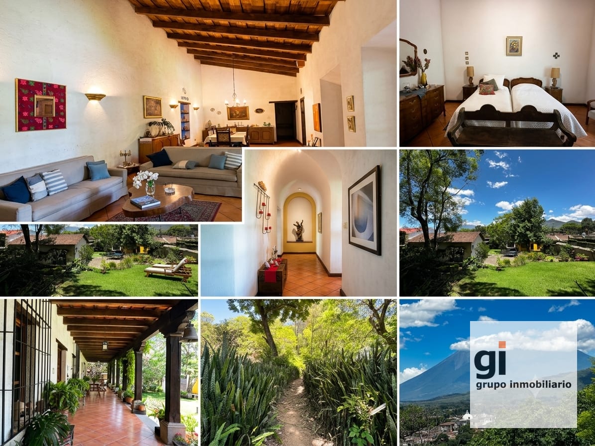 Casa en Casco de Antigua Guatemala. Terreno Grande — Casa en Venta en Antigua, Sacatepéquez — foto 2 de 11
