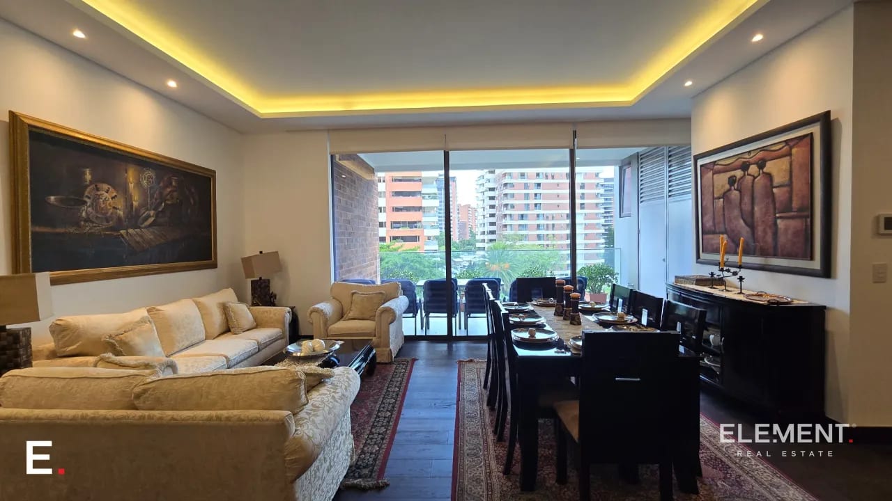 Apartamento amueblado en renta - Echo Zona 14 — Apartamento en Alquiler en Echo, Zona 14, Guatemala, Ciudad — foto 1 de 14