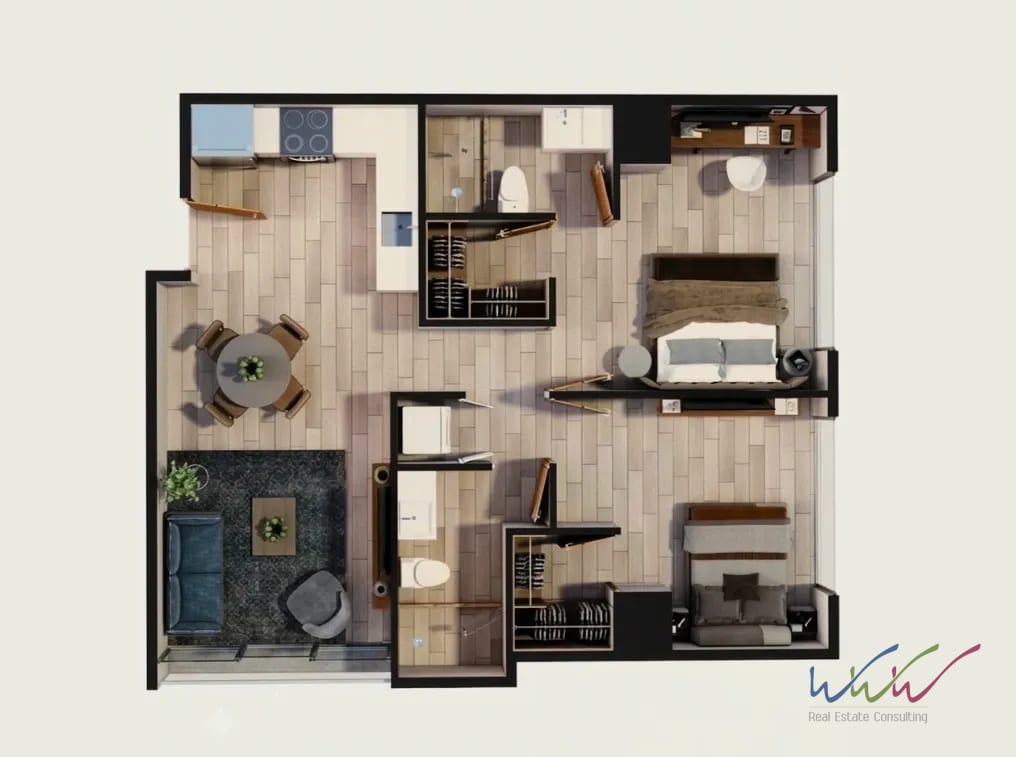 Vendo/Rento apartamento en Edificio Cassia, VH1, Zona 15 — Apartamento en Alquiler en Vista Hermosa I, Zona 15, Guatemala, Ciudad — foto 1 de 13