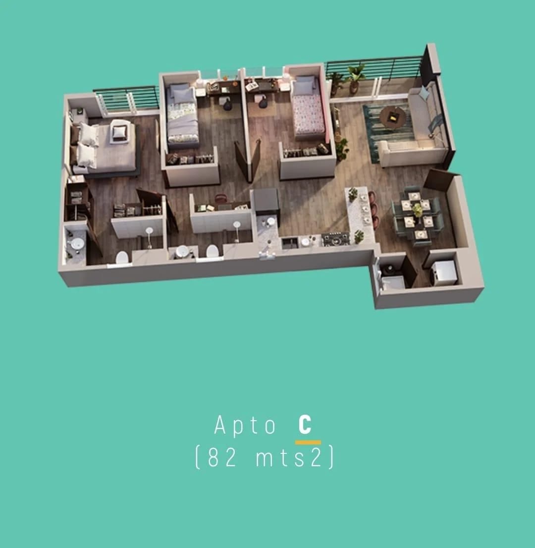Rento Apartamento — Apartamento en Alquiler en El Pulté, Zona 16, Guatemala, Ciudad — foto 11 de 11