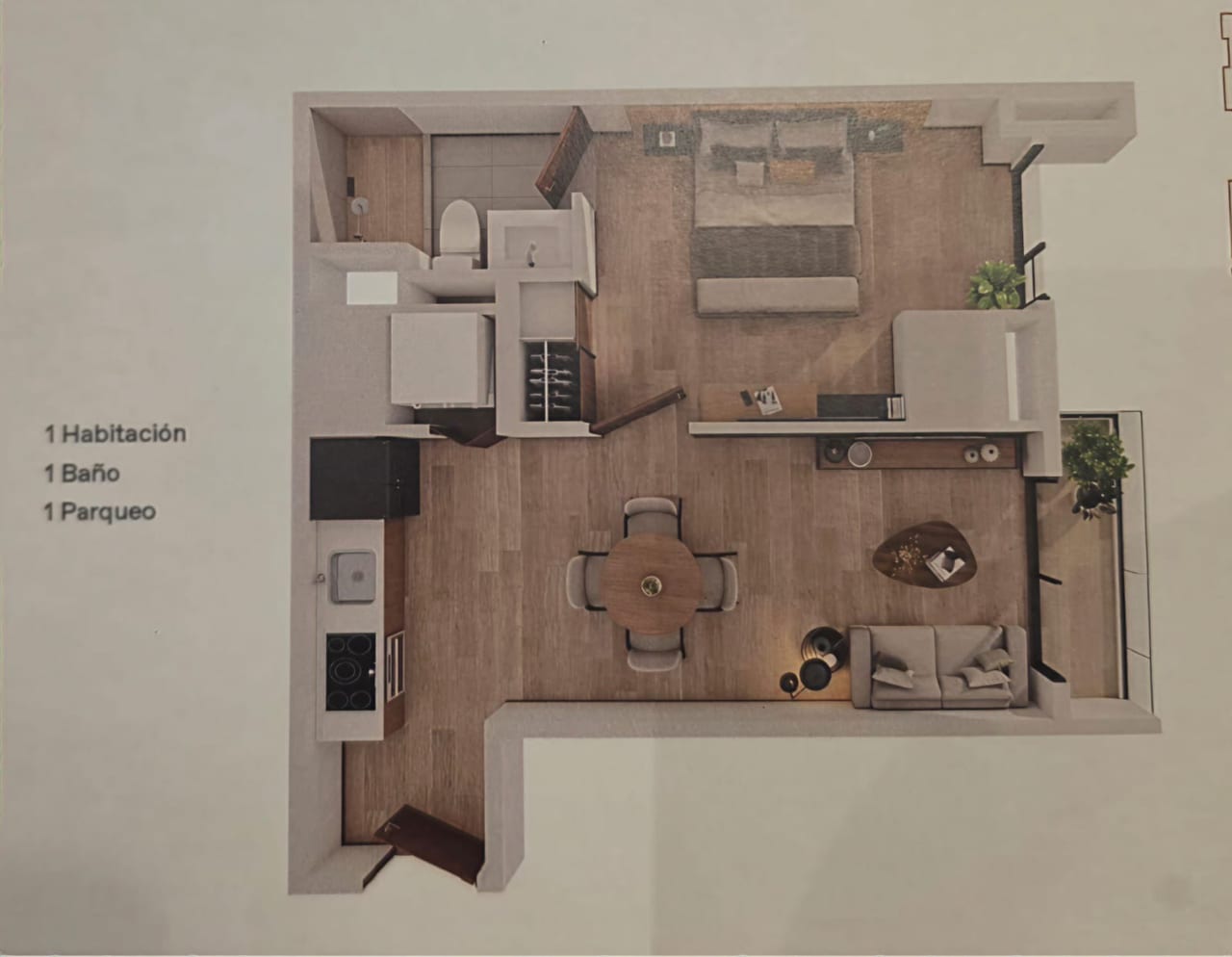 Lindo apto. En Zona 15 — Apartamento en Alquiler en Hessen Apartamentos, Zona 15, Guatemala, Ciudad — foto 10 de 10