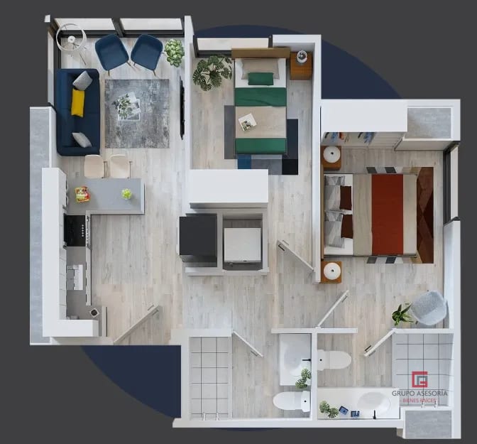 Apartamento en renta zona 13 — Apartamento en Alquiler en N Américas, Zona 13, Guatemala, Ciudad — foto 15 de 16