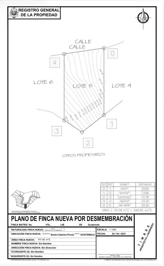 TERRENOS EN VENTA EN SANTA ROSALIA — Terreno en Venta en Santa Rosalia La Laguna, Carretera a El Salvador, Guatemala, Ciudad — foto 4 de 5
