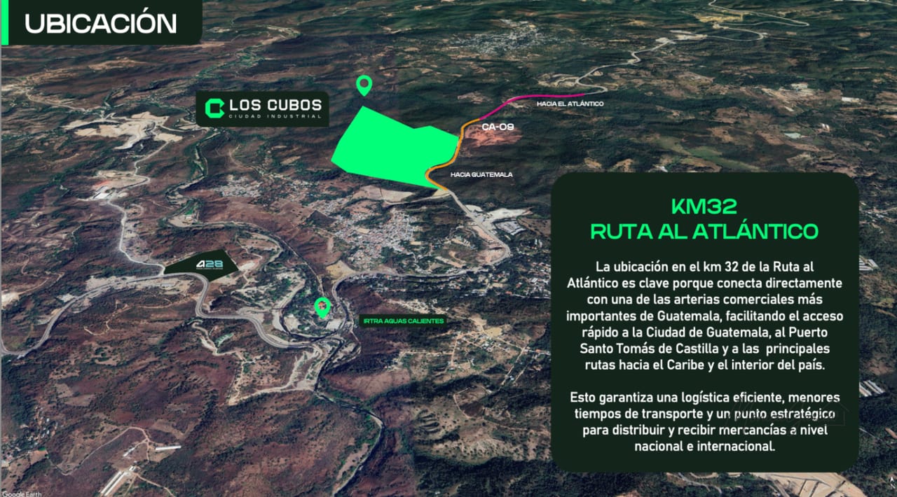 Ciudad Logística Los Cubos Km 32 Carretera al Atlántico – El Hub de Negocios Más Completo de Carretera al Atlántico — Bodega / Ofibodega en Venta en palencia, Guatemala, Ciudad — foto 6 de 8
