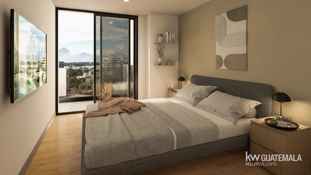 Apartamento en Venta Zona 10 | 71 m² | 2 Habitaciones + Bodega y 2 Parqueos | Preventa — Apartamento en Venta en Zona 10, Guatemala, Ciudad — foto 2 de 11