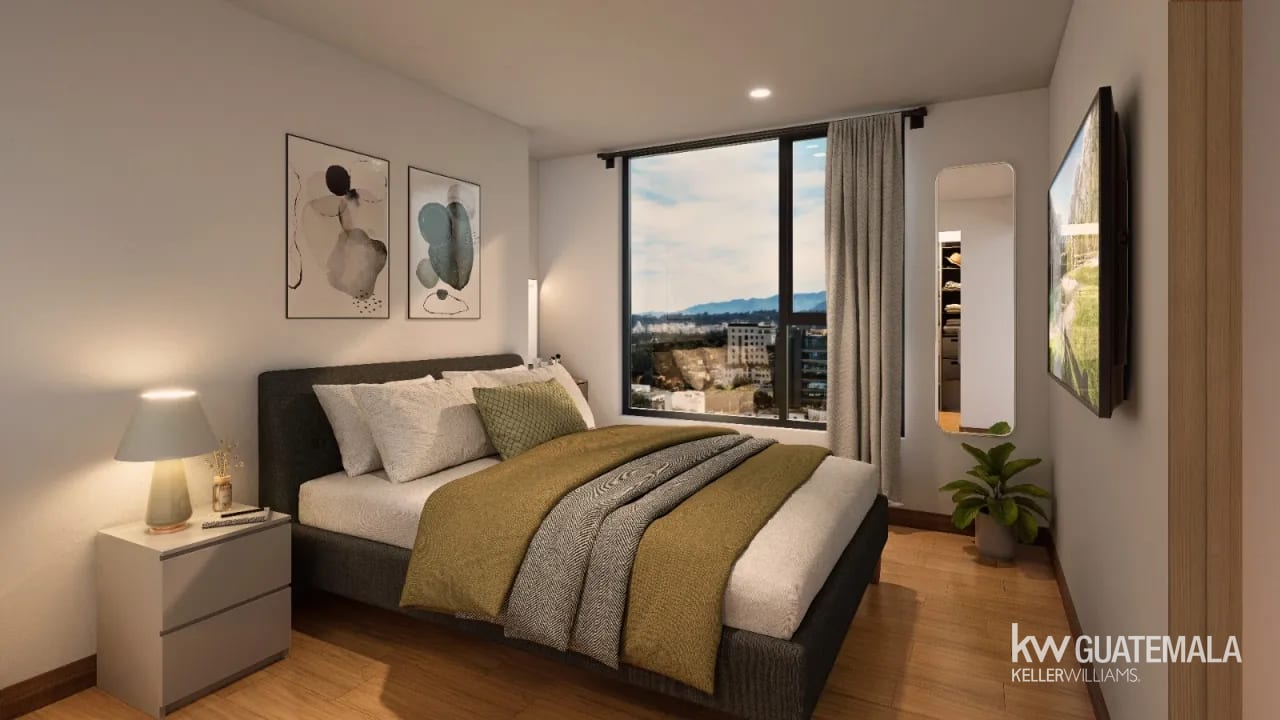 Apartamento en Venta Zona 10 | 71 m² | 2 Habitaciones + Bodega y 2 Parqueos | Preventa — Apartamento en Venta en Zona 10, Guatemala, Ciudad — foto 6 de 11