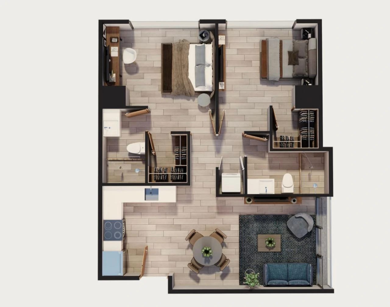 Apartamento en Venta | Edificio Cassia, Zona 15 — Apartamento en Venta en Cassia, Zona 15, Guatemala, Ciudad — foto 8 de 10