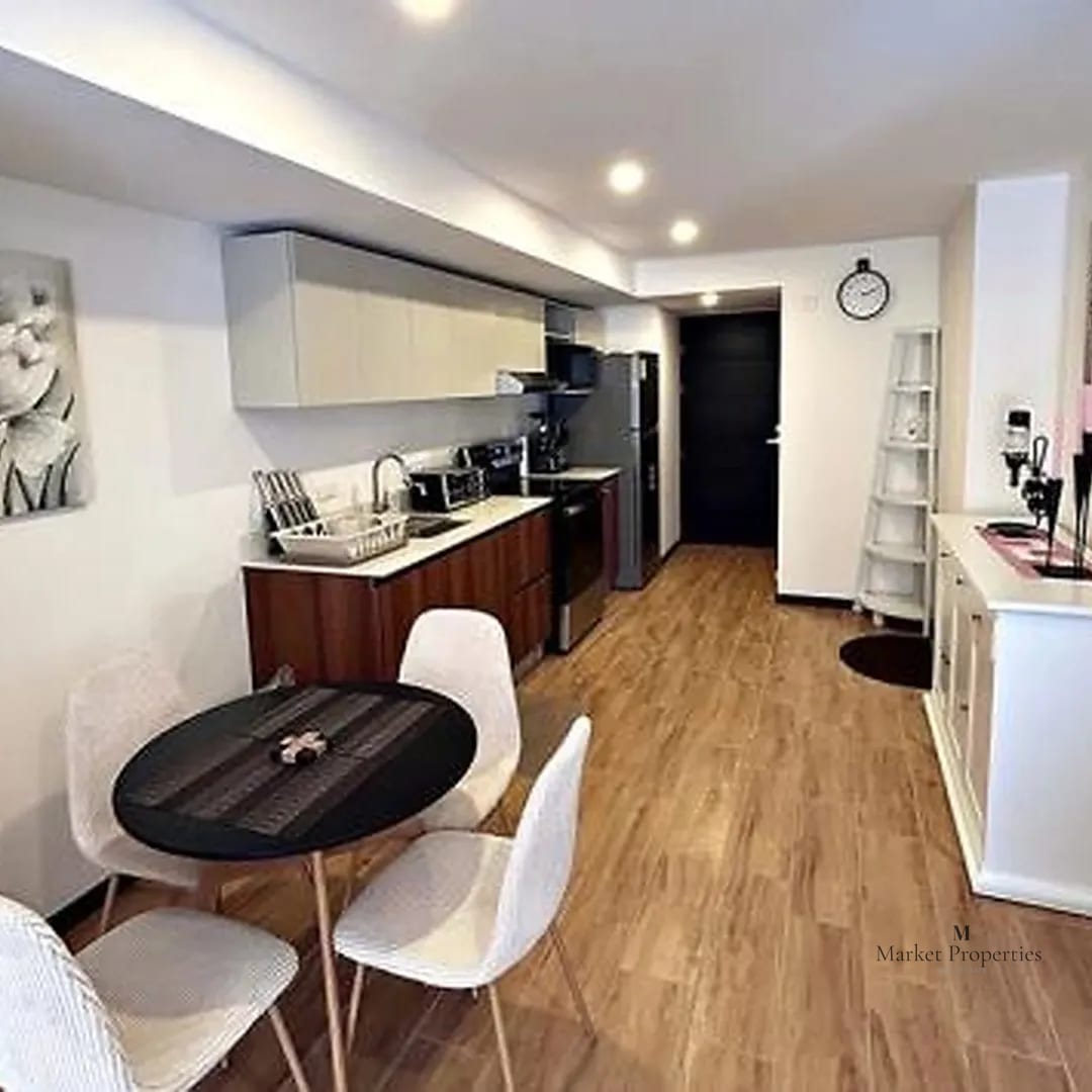Apartamento amueblado en renta Zona 13, de 1 dormitorio — Apartamento en Alquiler en Essenza, Zona 13, Guatemala, Ciudad — foto 1 de 11