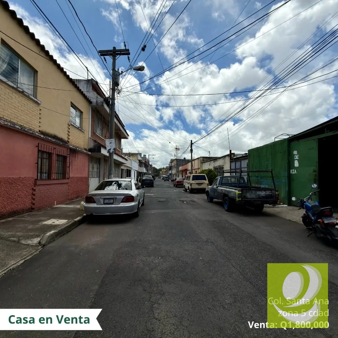 Casa en Venta en Colonia Santa Ana zona 5 cdad — Casa en Venta en Zona 5, Guatemala, Ciudad — foto 1 de 8