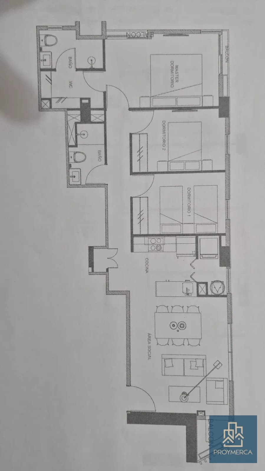 Apartamento con excelente ubicación en alquiler, Torre Milea, Zona 13 — Apartamento en Venta en Zona 13, Guatemala, Ciudad — foto 9 de 10