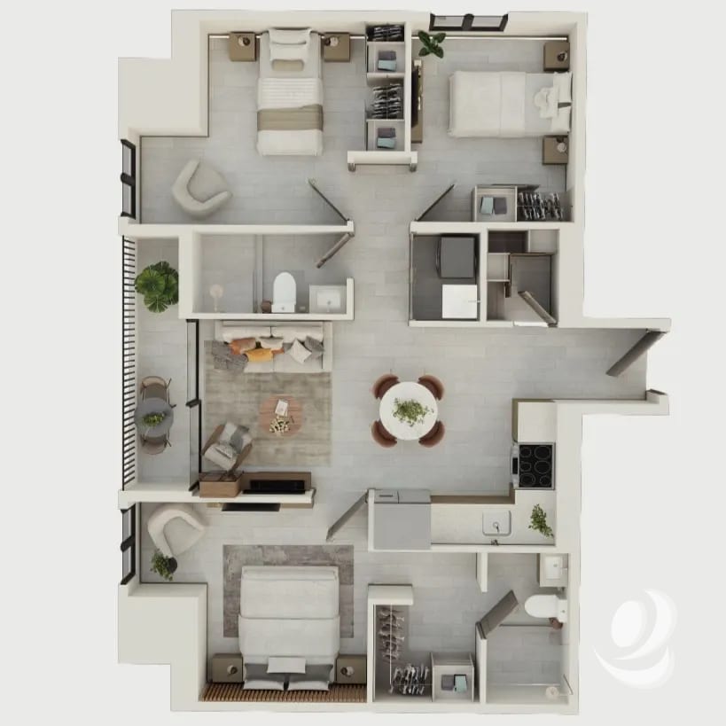Apartamento de 3 habitaciones en Venta Zona 11 — Apartamento en Venta en Zona 11, Guatemala, Ciudad — foto 10 de 17