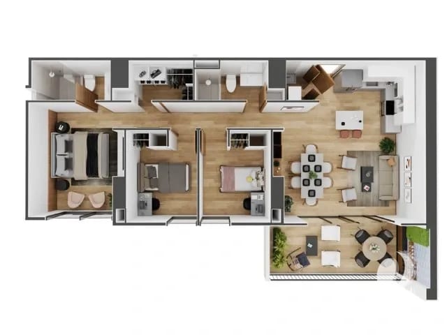 Apartamento en Pre-Venta Zona 11 Ciudad Guatemala — Apartamento en Venta en Zona 11, Guatemala, Ciudad — foto 15 de 17