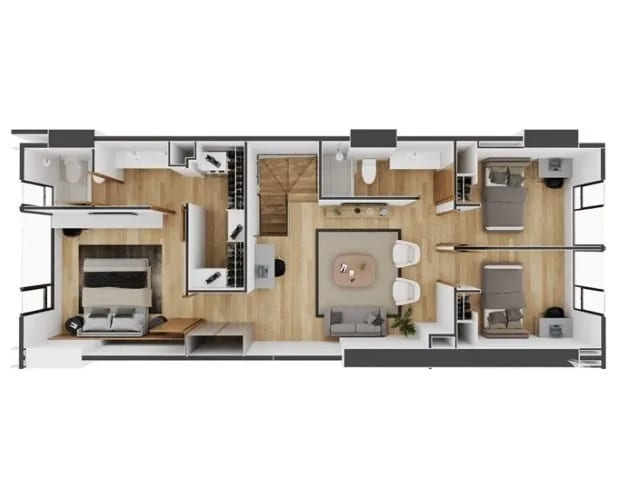 Townhouse Lux en Pre-Venta en Zona 11 por Periférico — Apartamento en Venta en Zona 11, Guatemala, Ciudad — foto 3 de 15