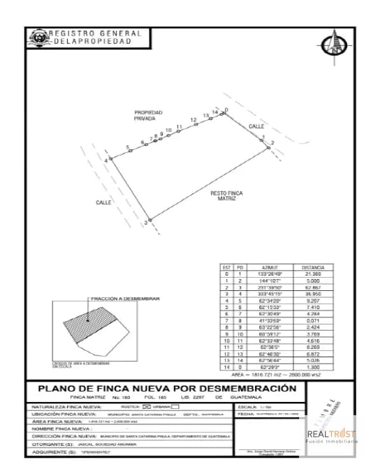 Terreno en Venta San Miguel Buena Vista Santa Catarina Pinula — Terreno en Venta en Bari, Carretera a El Salvador, Guatemala, Ciudad — foto 6 de 11