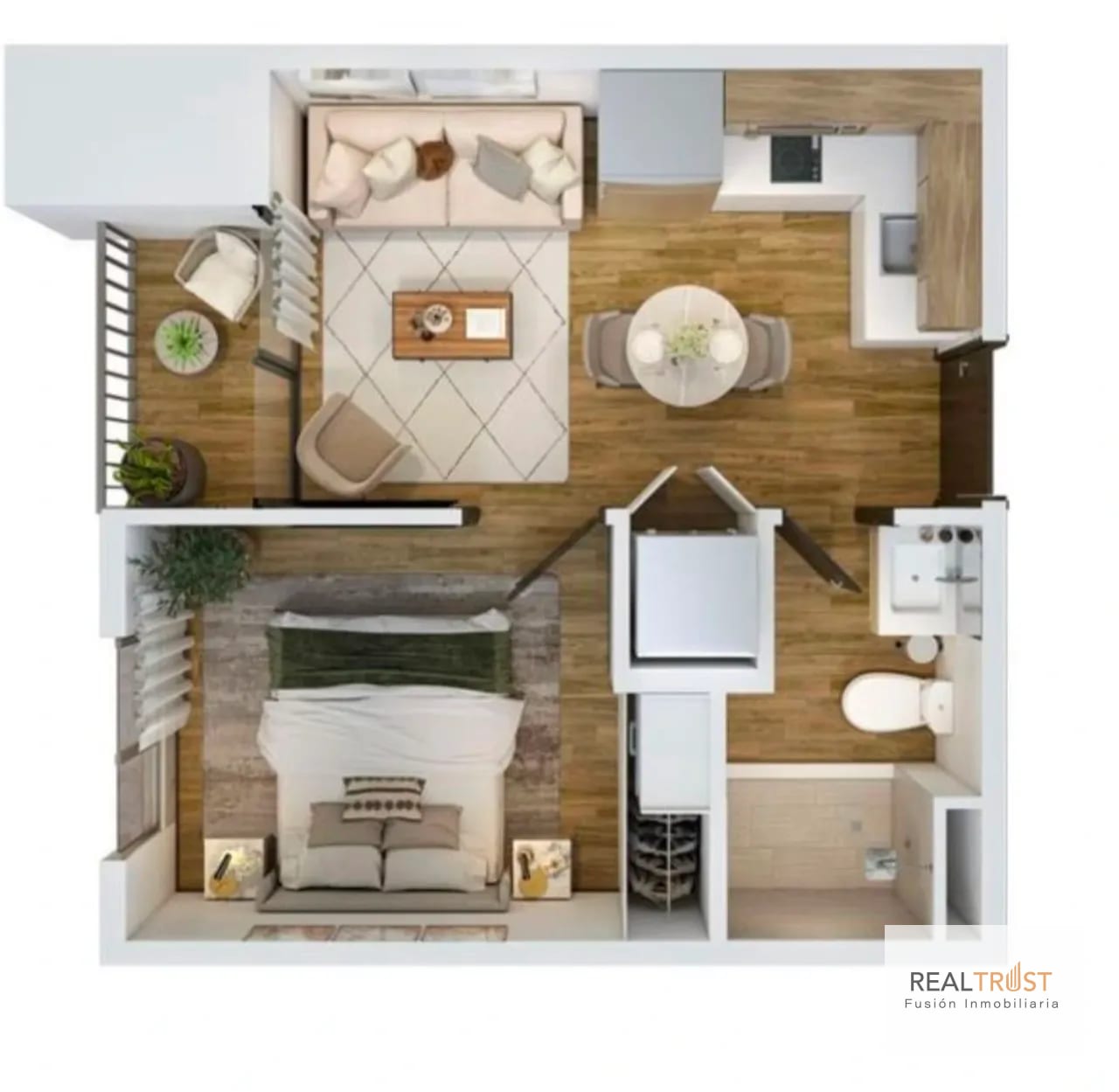 Apartamento en renta Inara Américas — Apartamento en Alquiler en Zona 13, Guatemala, Ciudad — foto 7 de 12
