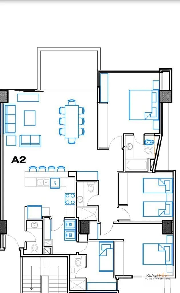 Apartamento en Venta zona 15 VH1 — Apartamento en Venta en Zona 15, Guatemala, Ciudad — foto 5 de 9