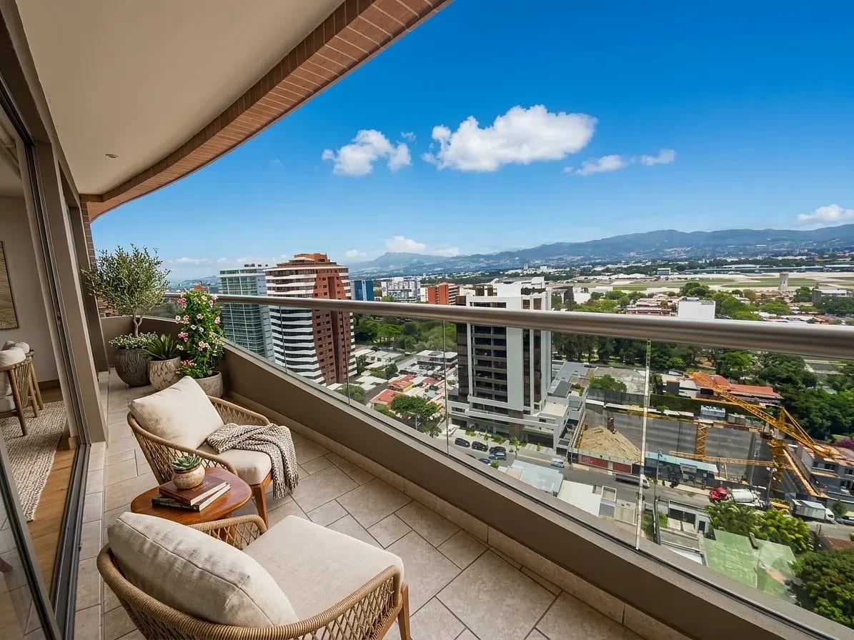 Espectacular Apartamento en Alquiler con Linda Vista Zona 14 — Apartamento en Alquiler en Zona 14, Guatemala, Ciudad — foto 1 de 8
