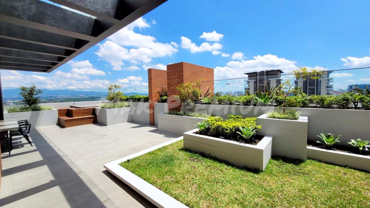 Novus z14 1 hab nivel alto con aire acondicionado y amplio balcón — Apartamento en Alquiler en Novus, Zona 14, Guatemala, Ciudad — foto 9 de 9
