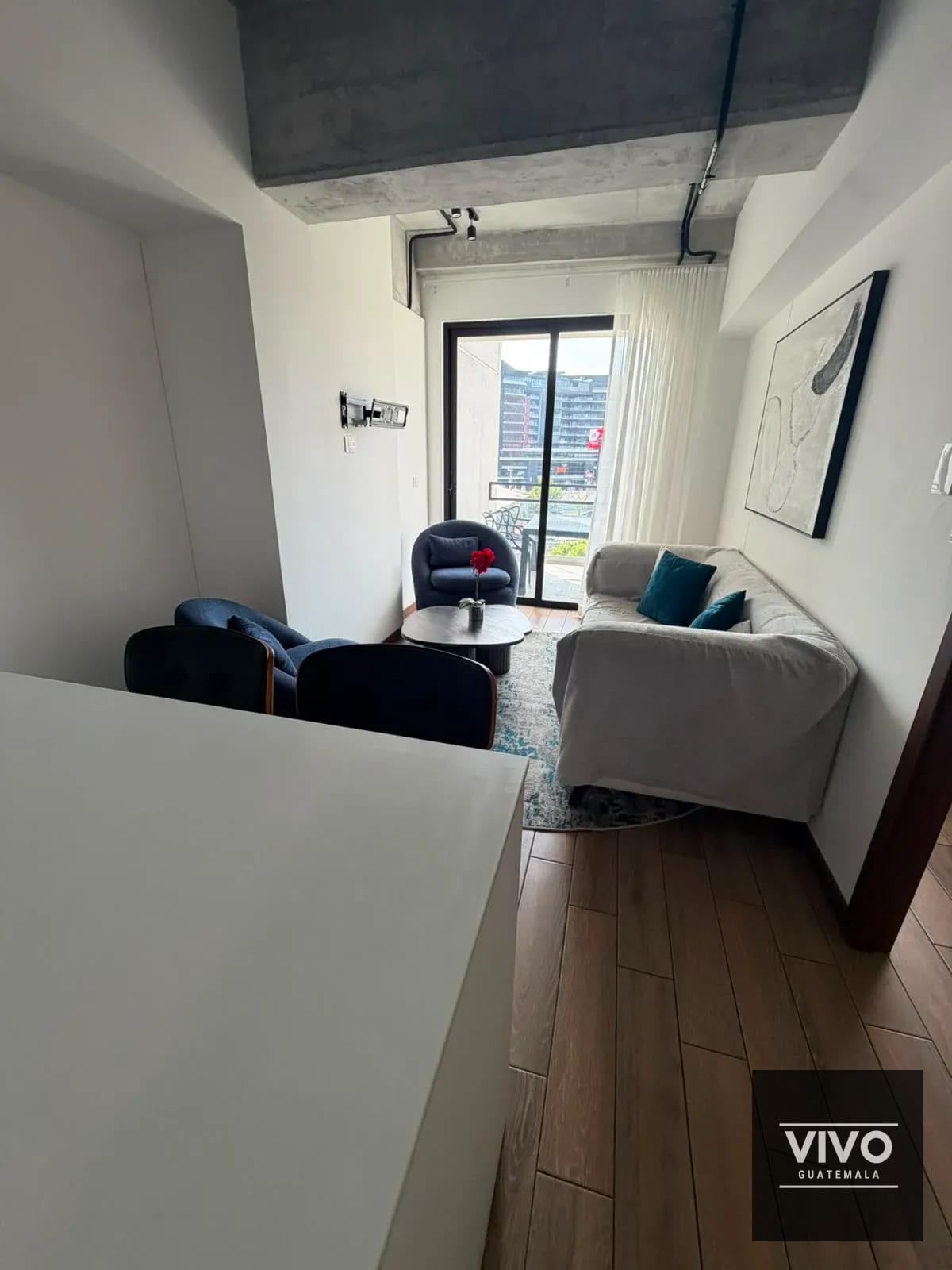 Se renta apartamento full amoblado, Zona 4 — Apartamento en Alquiler en Inara Cuatro Norte, Zona 4, Guatemala, Ciudad — foto 2 de 9