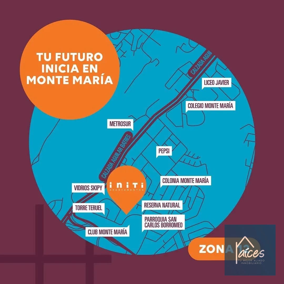 Apartamento en Renta INITI zona 12 cerca de Colegios Liceo Javier y Monte María — Apartamento en Alquiler en Zona 12, Guatemala, Ciudad — foto 17 de 17
