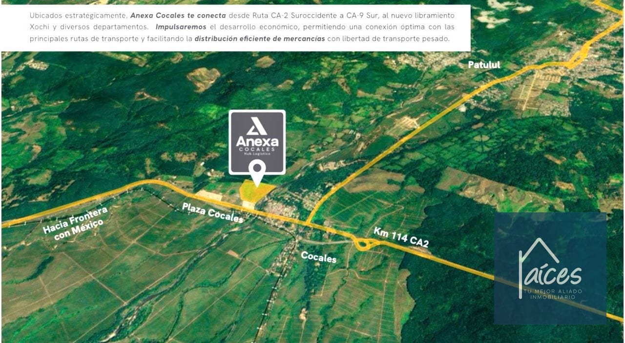 Bodega en venta HUB LOGÍSTICO ANEXA Cocales (D) — Bodega / Ofibodega en Venta en Mazatenango, Suchitepéquez — foto 3 de 12