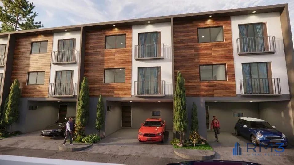 Fachada — Casas en venta Balcones de San Cristobal, Condominio VENTI — Casa en Venta en Zona 8 Mixco, Guatemala, Ciudad — foto 7 de 15