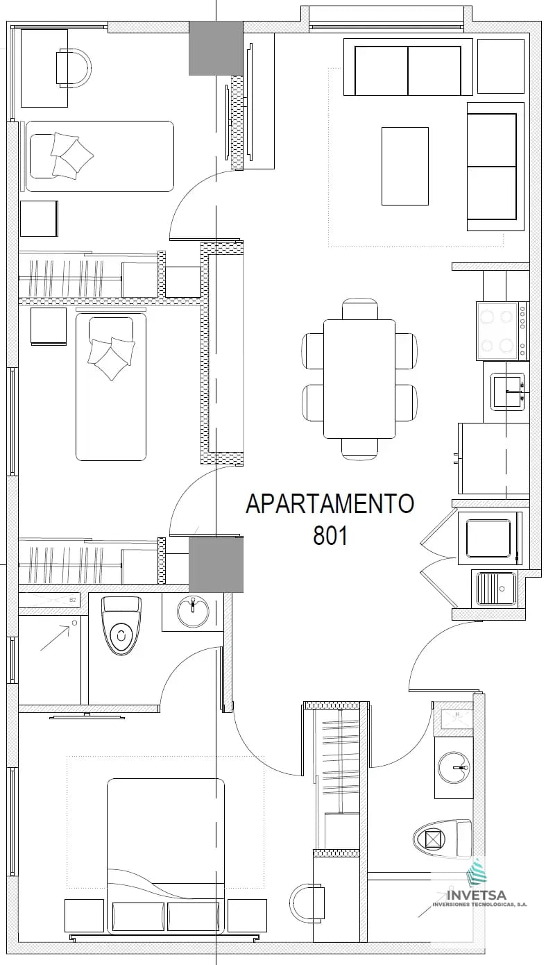 APARTAMENTO 3 DORMITORIOS ZONA 2 CIUDAD NUEVA — Apartamento en Alquiler en Ciudad Nueva, Zona 2, Guatemala, Ciudad — foto 17 de 17