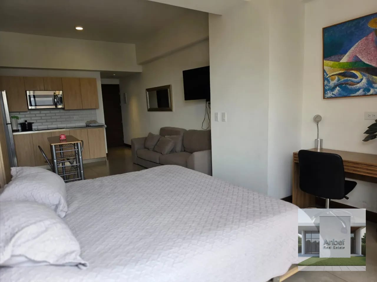 Alquiler Apartamento Amueblado Un Dormitorio Z13 — Apartamento en Alquiler en Elemento Plaza Berlín, Zona 13, Guatemala, Ciudad — foto 8 de 10