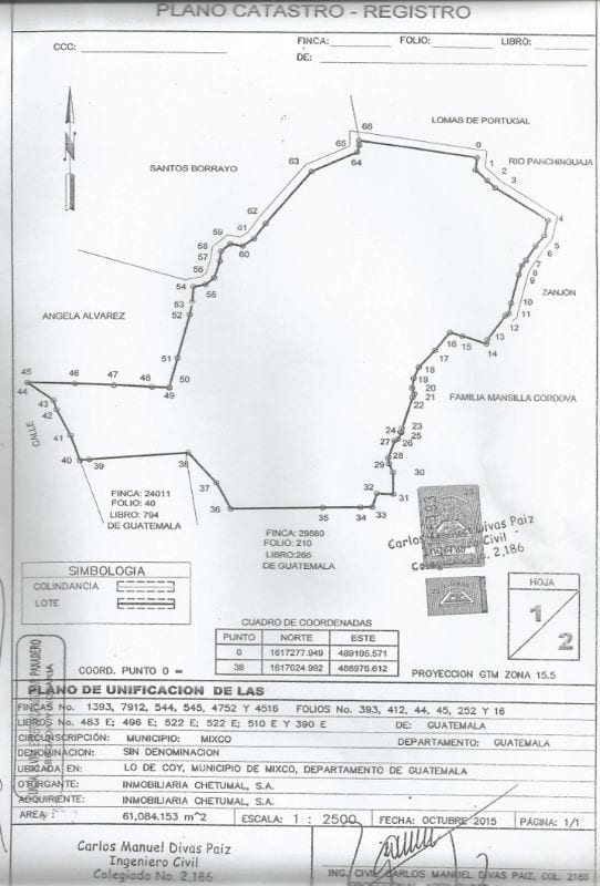 Terreno en venta - Lo De Coy Mixco. — Terreno en Venta en Zona 1 Mixco, Guatemala, Ciudad — foto 3 de 4