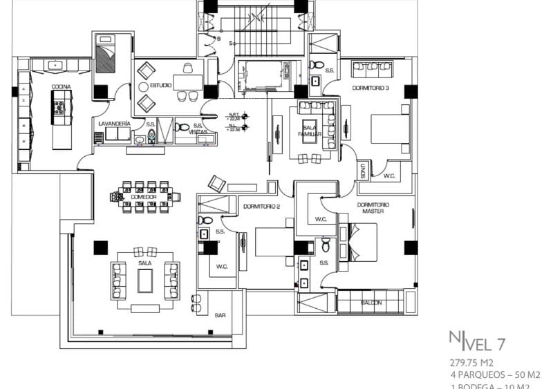 Apto renta z14 VITRA  — Apartamento en Alquiler en Zona 14, Guatemala, Ciudad — foto 7 de 15