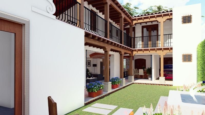 HACIENDA DEL COMENDADOR CASA EN CONSTRUCCION EN VENTA ANTIGUA  — Casa en Venta en Hacienda del comendador, San Miguel Dueñas, Sacatepéquez — foto 4 de 10