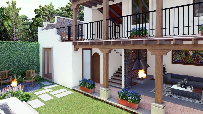 HACIENDA DEL COMENDADOR CASA EN CONSTRUCCION EN VENTA ANTIGUA  — Casa en Venta en Hacienda del comendador, San Miguel Dueñas, Sacatepéquez — foto 3 de 10