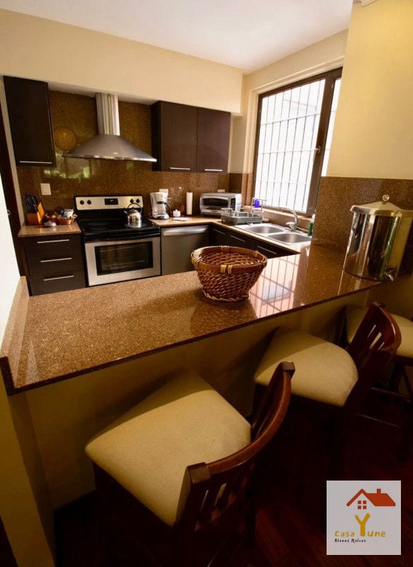 Apartamento en alquiler Zona 14 con jardin — Apartamento en Alquiler en Zona 14, Guatemala, Ciudad — foto 6 de 9
