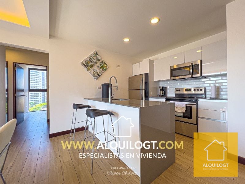 Apartamento amueblado en Vista hermosa II, oportunidad de inversión Zona 15 de 2 HAB AGT1720 — Apartamento en Venta en Avenik, Zona 15, Guatemala, Ciudad — foto 2 de 9