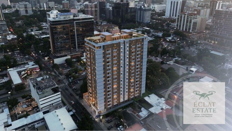 APARTAMENTOS EN VENTA EN CONSTRUCCIÓN DE 1 A 3 HABITACIONES EN EL CORAZON DE ZONA 10. — Apartamento en Venta en Zona 10, Guatemala, Ciudad — foto 1 de 6